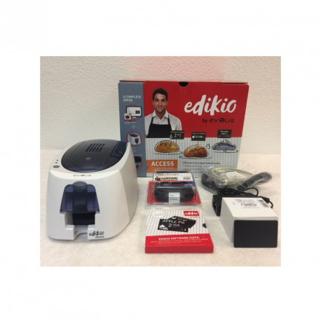 Evolis Edikio ACCESS Price Tag solution, single sided, 12 dots/mm (300 dpi), USB - 1