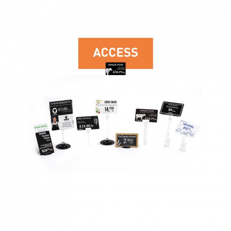 Evolis Edikio ACCESS Price Tag solution, single sided, 12 dots/mm (300 dpi), USB - 2