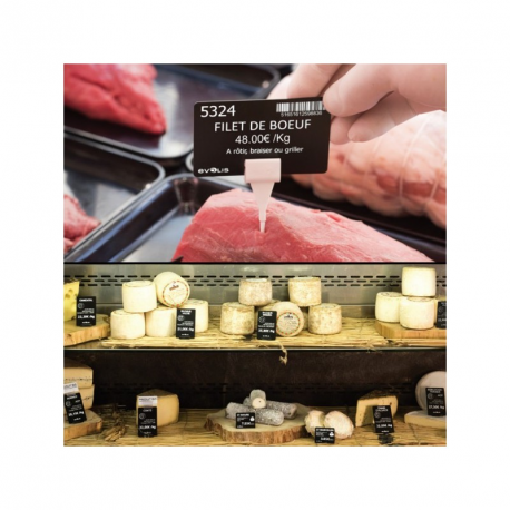 Evolis Edikio ACCESS Price Tag solution, single sided, 12 dots/mm (300 dpi), USB - 3