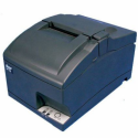 Star SP742ME3 - Receipt printer - two-colour (monochrome) - dot-matrix - Roll (7.6cm) - 16.9 cpi - 9 pin - up to 8.9 lines / sec - LAN - cutter - rewinder - grey