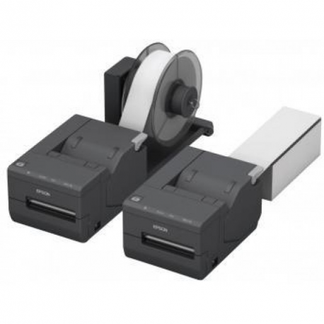 Epson TM L500A - Receipt printer - thermal line - Roll (8.25 cm), 82.5 x 203.2 mm - 203 dpi - up to 250 mm / sec - USB 2.0, serial - cutter - dark grey - 0