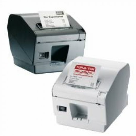Star TSP743DII-24, Ethernet, 8 dots/mm (203 dpi), cutter, dark grey - 1