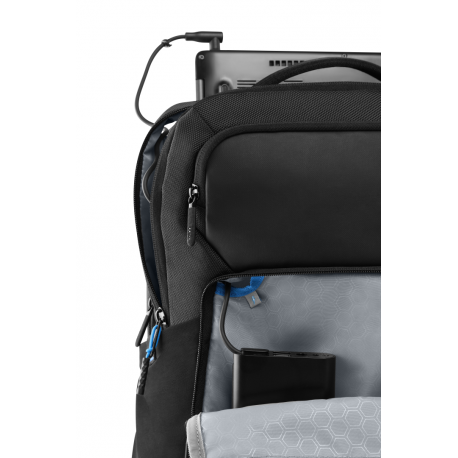 Dell Pro Backpack 17 - Notebook carrying backpack - 17" - black with HD Screen print logo - for Inspiron 37XX, 7791 2-in-1; Latitude 5401, 5501, 9510; Precision 5750, 77XX; XPS 17 9710 - 6