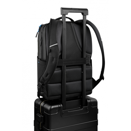 Dell Pro Backpack 17 - Notebook carrying backpack - 17" - black with HD Screen print logo - for Inspiron 37XX, 7791 2-in-1; Latitude 5401, 5501, 9510; Precision 5750, 77XX; XPS 17 9710 - 11