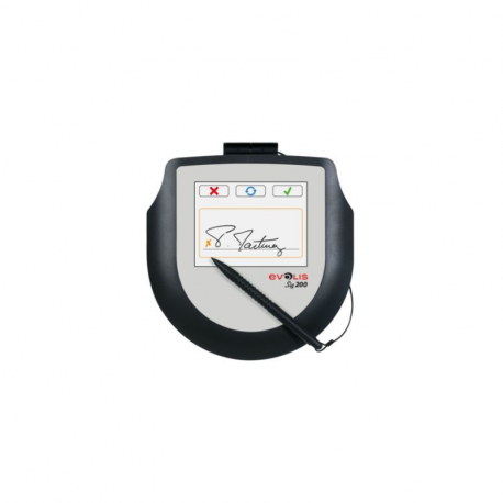 Evolis Signature 100 - Signature terminal w / LCD display - 4.7 x 9.5 cm - wired - USB - 2