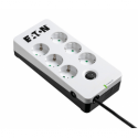 Eaton Protection Box 6 DIN - Surge protector - AC 220-250 V - 2500 Watt - output connectors: 6 - white