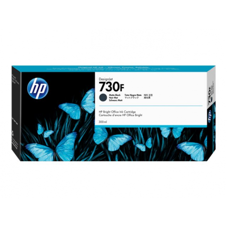 HP 730F - 300 ml - high capacity - matte black - original - DesignJet - ink cartridge - for DesignJet T1700, T1700 PostScript, T1700dr, T1700dr PostScript - 0