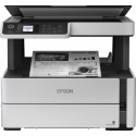 Epson EcoTank M2170 - Multifunction printer - B / W - ink-jet - refillable - A4 / Legal (media) - up to 20 ppm (printing) - 250 sheets - USB, LAN, Wi-Fi - white