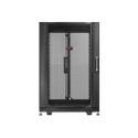 APC NetShelter SX - Rack cabinet - black - 18U - 19" - for P / N: SURT48RMXLBP