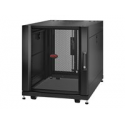 APC NetShelter SX - Rack cabinet - black - 12U - 19" - for P / N: SURT48RMXLBP