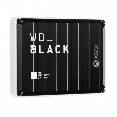 WD_BLACK P10 Game Drive for Xbox One WDBA5G0050BBK - Hard drive - 5 TB - external (portable) - USB 3.2 Gen 1 - black with white trim - 5