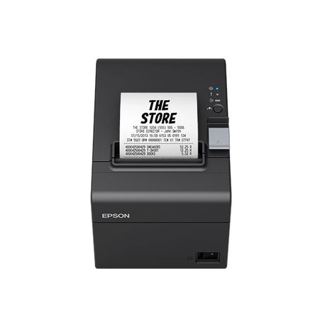 Epson TM T20III - Receipt printer - thermal line - Roll (7.95 cm) - 203 x 203 dpi - up to 250 mm / sec - LAN - cutter - black - 13