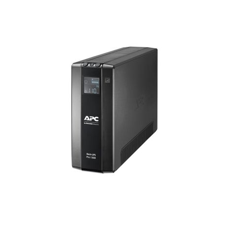 APC Back-UPS Pro BR1300MI - UPS - AC 230 V - 780 Watt - 1300 VA - USB - output connectors: 8 - black - 5