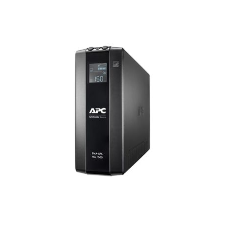 APC Back-UPS Pro BR1600MI - UPS - AC 230 V - 960 Watt - 1600 VA - USB - output connectors: 8 - black - 3