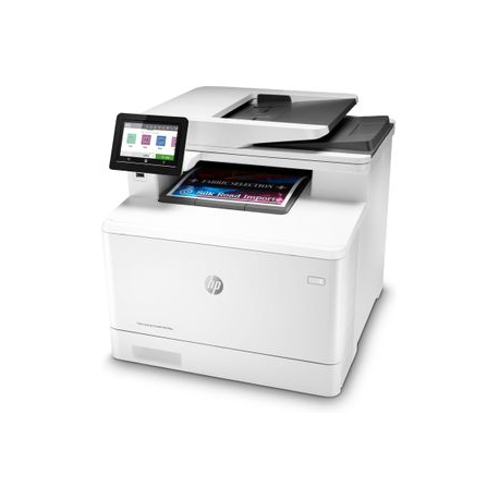HP Color LaserJet Pro MFP M479fdw - Multifunction printer - colour - laser - Legal (216 x 356 mm) (original) - A4 / Legal (media) - up to 27 ppm (copying) - up to 27 ppm (printing) - 300 sheets - 33.6 Kbps - USB 2.0, LAN, Wi-Fi(n), USB host - 1