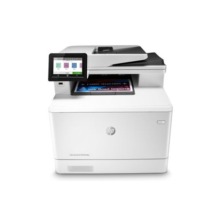 HP Color LaserJet Pro MFP M479fdw - Multifunction printer - colour - laser - Legal (216 x 356 mm) (original) - A4 / Legal (media) - up to 27 ppm (copying) - up to 27 ppm (printing) - 300 sheets - 33.6 Kbps - USB 2.0, LAN, Wi-Fi(n), USB host - 6