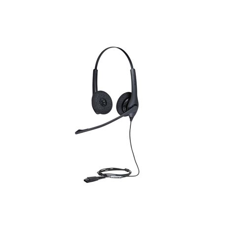 Jabra BIZ 1500 Duo - Headset - on-ear - wired - Quick Disconnect - 1