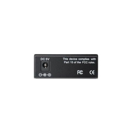 DIGITUS DN-82130 - Fibre media converter - GigE - 10Base-T, 100Base-TX, 1000Base-T - RJ-45  /  SFP (mini-GBIC) - up to 80 km - 1
