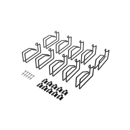HPE for D-rings - Rack cable management kit - for HPE 22U 600mmx1075mm, 600mm, 800mm, 800mm x1075mm - 0