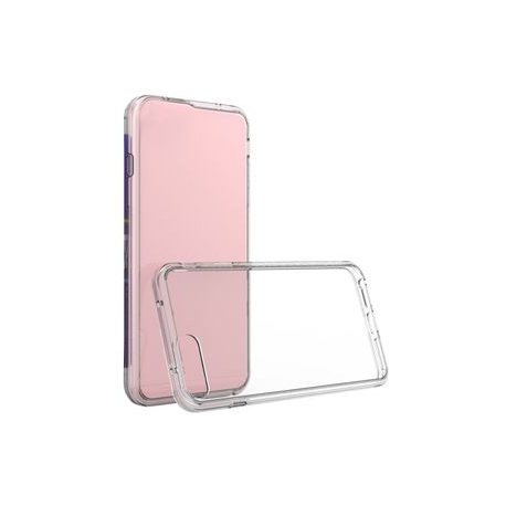 Screenor Hybrid Bumper - Back cover for mobile phone - transparent - for Huawei P30 Pro - 0