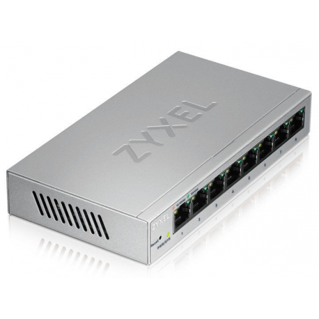 Zyxel GS1200-8 - Switch - Managed - 8 x 10 / 100 / 1000 - desktop - 1