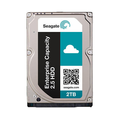 Seagate Exos 7E2000 ST2000NX0273 - Hard drive - 2 TB - internal - 2.5" SFF - SAS 12Gb / s - NL - 7200 rpm - buffer: 128 MB - 2