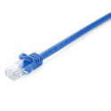 V7 - Patch cable - RJ-45 (M) to RJ-45 (M) - 2 m - UTP - CAT 6 - molded, snagless - blue