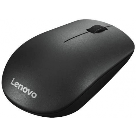 Lenovo 400 - Mouse - right and left-handed - optical - 3 buttons - wireless - 2.4 GHz - USB wireless receiver - black - for IdeaCentre AIO 3 24; IdeaPad 1 14; 3 14; 5 14; 5 Pro 14; ThinkBook 14s Yoga G2 IAP; V15 - 4