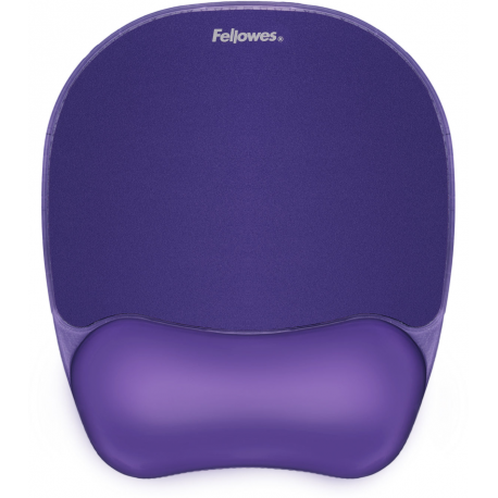 Fellowes Gel Crystal - Mouse pad with wrist pillow - violet - 1