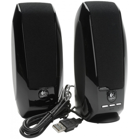 Logitech S150 Digital USB - Speakers - For PC - USB - 1.2 Watt (Total) - black - 1