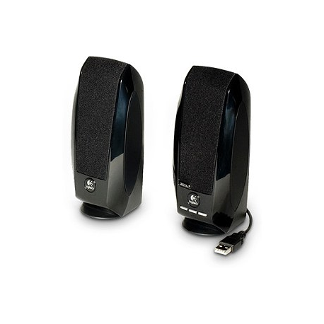 Logitech S150 Digital USB - Speakers - For PC - USB - 1.2 Watt (Total) - black - 8