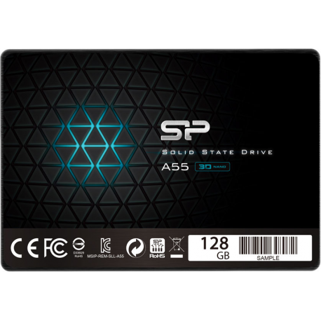SILICON POWER A55 - SSD - 128 GB - internal - 2.5" - SATA 6Gb / s - 2