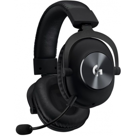 Logitech G Pro X - Headset - full size - wired - 3.5 mm jack - noise isolating - 1