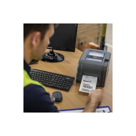 Brother TD-4420TN - Label printer - direct thermal  /  thermal transfer - Roll (11 cm) - 203 dpi - up to 152.4 mm / sec - USB 2.0, LAN, USB host, RS232C - 5