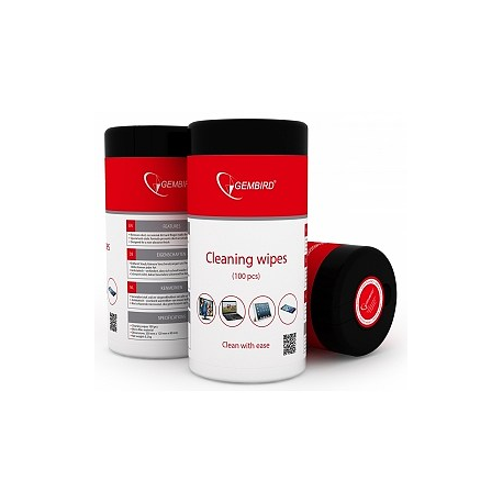 Gembird - Cleaning wipes (pack of 100 pieces) - 3