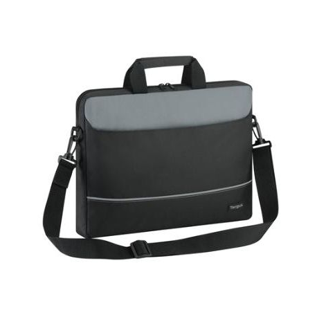 Targus Intellect Topload - Notebook carrying case - 15.6" - black - 3