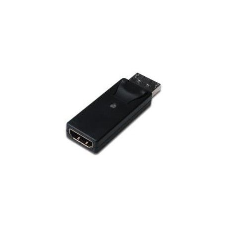 DIGITUS - Adapter - DisplayPort male to HDMI female - black - 1
