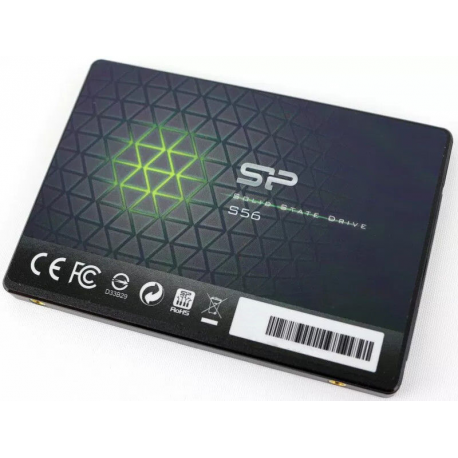 SILICON POWER Slim S56 - Solid state drive - 120 GB - internal - 2.5" - SATA 6Gb/s - 1