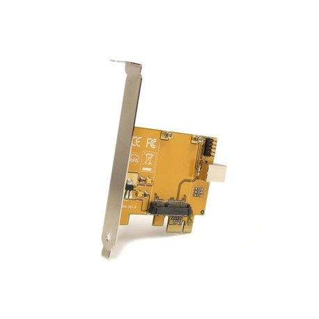 StarTech.com PCI Express to Mini PCI Express Card Adapter - Mini PCI card adapter - PCIe - PEX2MPEX - Mini PCI card adapter - PCIe - 1