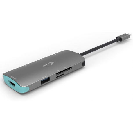i-Tec USB-C Metal Nano Dock 4K HDMI + Power Delivery - Docking station - USB-C 3.1 - HDMI - 2