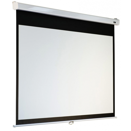 Elite Screens Manual Series M85XWS1 - Projection screen - 85" (216 cm) - 1:1 - Matte White - 2