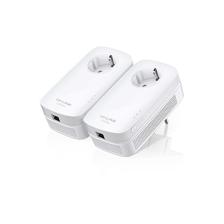 TP-Link TL-PA8010P KIT - Starter Kit - powerline adapter - GigE, HomePlug AV (HPAV), HomePlug AV (HPAV) 2.0 - wall-pluggable - 2