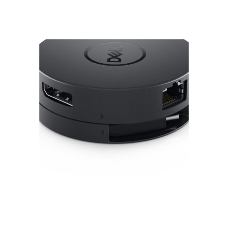 Dell Mobile Adapter DA300 - Docking station - USB-C - VGA, HDMI, DP - GigE - for Latitude 3390 2-in-1, 5290, 5290 2-in-1, 5490, 5590, 7290, 7390, 7490 - 4