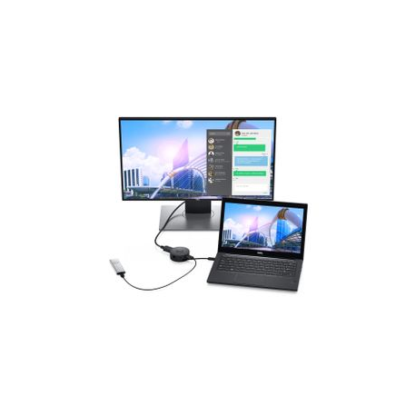 Dell Mobile Adapter DA300 - Docking station - USB-C - VGA, HDMI, DP - GigE - for Latitude 3390 2-in-1, 5290, 5290 2-in-1, 5490, 5590, 7290, 7390, 7490 - 6