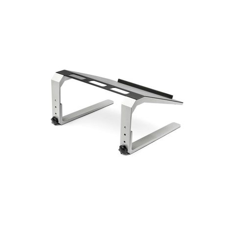 StarTech.com Adjustable Laptop Stand - Heavy Duty Steel & Aluminum - 3  Height Settings - Tilted - Ergonomic Laptop Riser for Desk (LTSTND)