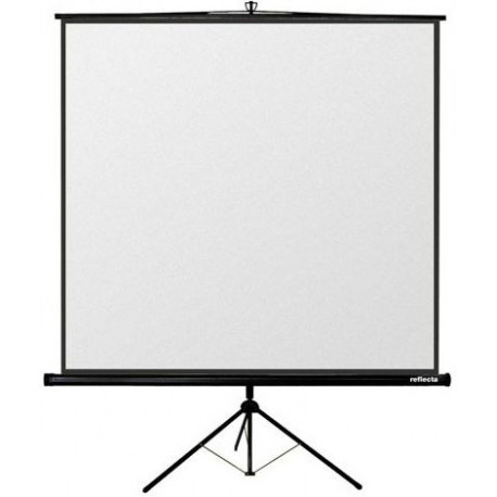 Reflecta CrystalLine Tripod - Projection screen with tripod - 109" (277 cm) - 1:1 - Matt White - 2