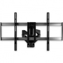 StarTech.com Full Motion TV Wall Mount, Heavy Duty Articulating TV Wall Mount Bracket for 32" to 75" (165lb / 75kg) VESA Display, Universal Adjustable Tilt / Swivel Flat Screen Arm, Silver - Cable Management (FPWARPS) - Bracket - for TV - plastic, aluminium, steel - black, silver - screen size: 32"-75" - wall-mountable