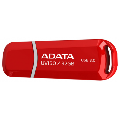 ADATA DashDrive UV150 - USB flash drive - 32 GB - USB 3.0 - red - 3