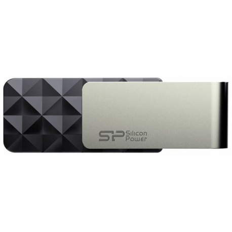 SILICON POWER Blaze B30 - USB flash drive - 8 GB - USB 3.0 - black - 2