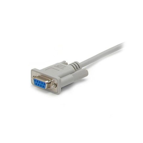 StarTech.com 10 ft Cross Wired DB9 to DB25 Serial Null Modem Cable - F / M - Null modem cable - DB-9 (F) to DB-25 (M) - 3 m - for P / N: PEX1S553, PEX2S553LP, PEX2S553, PEX1S553LP, PCI2S232485I, PEX16S952LP, PCI8S950LP, PEX1S552LP - 1